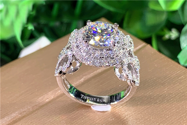 Cincin Pernikahan/Pertunangan  - Moissanite Engagement Ring 1 Carat ulasan dan harga