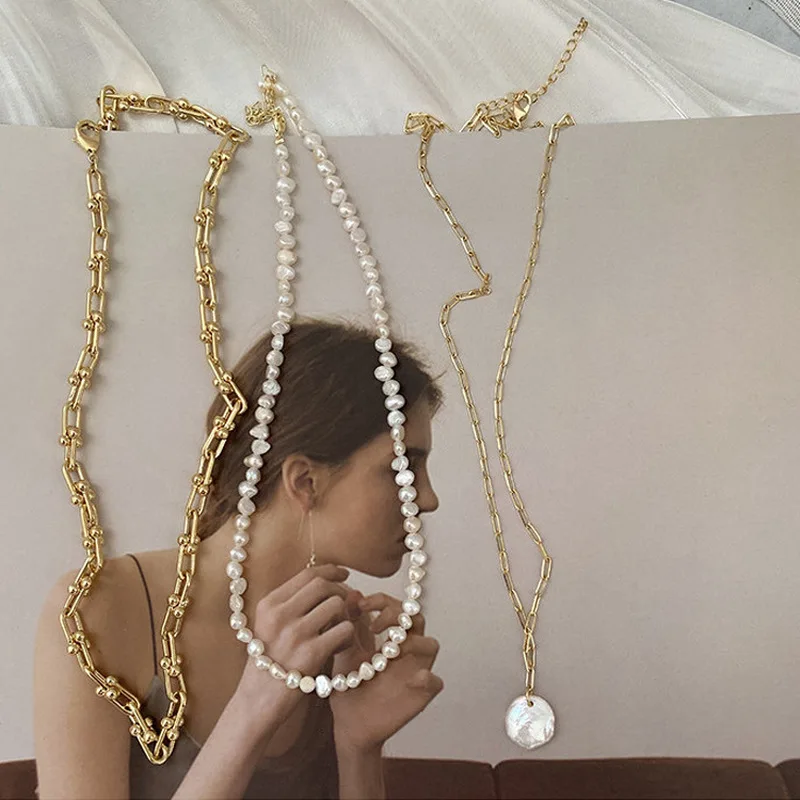 Kalung Liontin Mutiara Air Taw - Pearl Choker Necklace Vintage ulasan dan harga